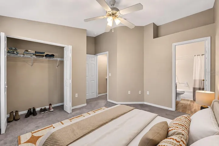Bedroom - virtually staged