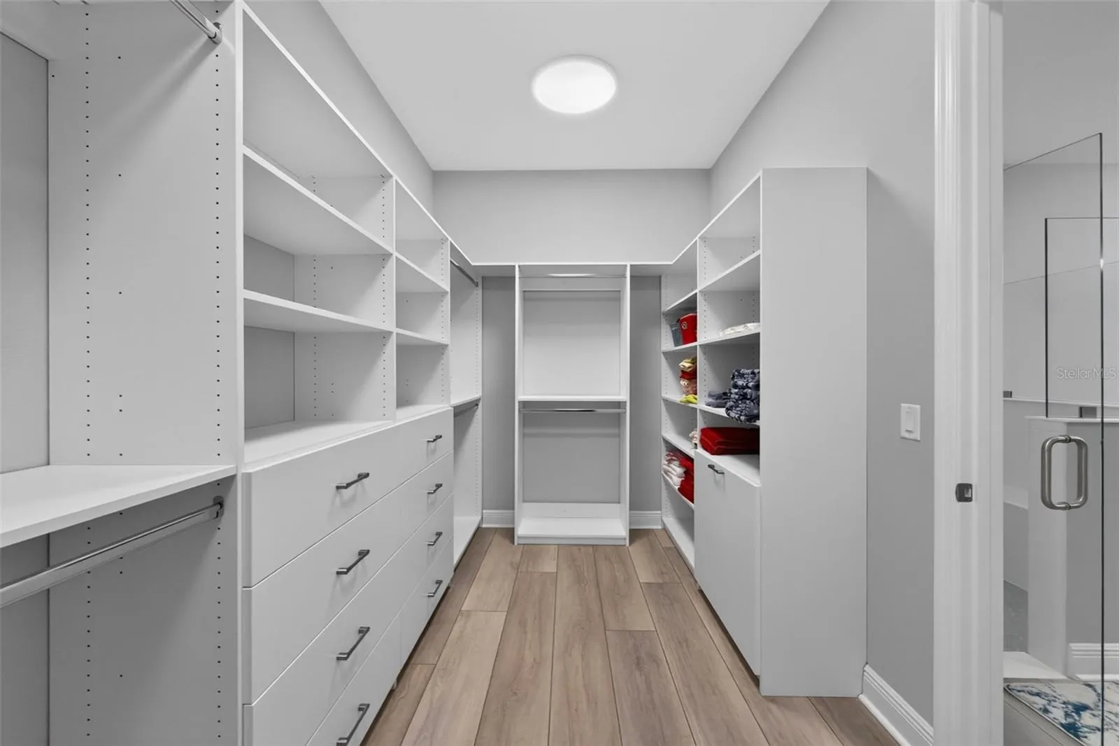 Primary Bedroom walk in closet