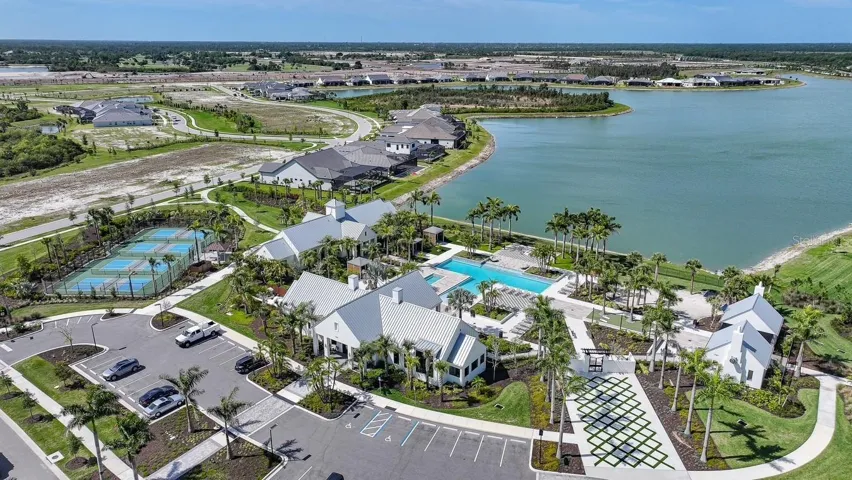 Aerial #2 of the amenities.