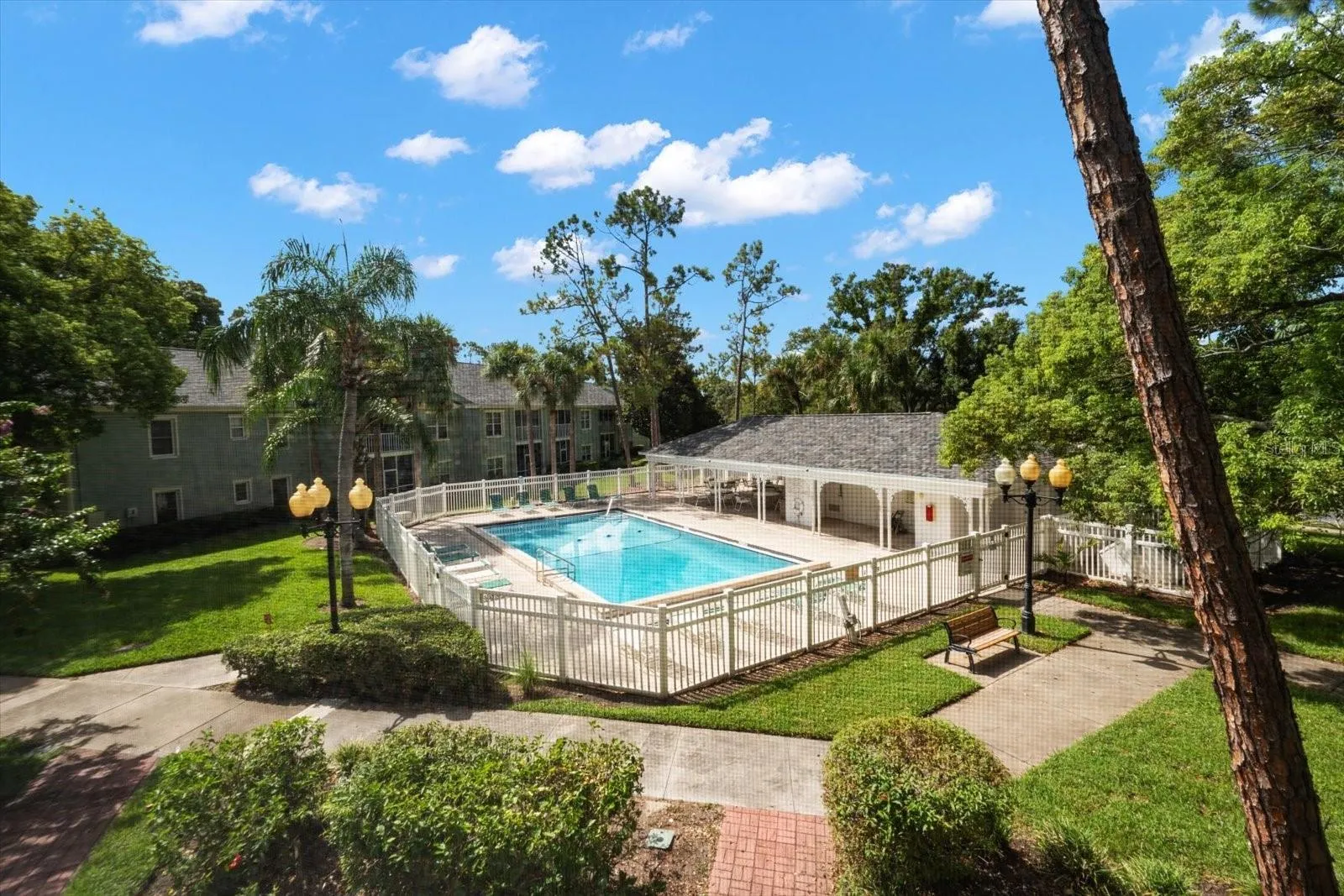 Pool View From Balcony