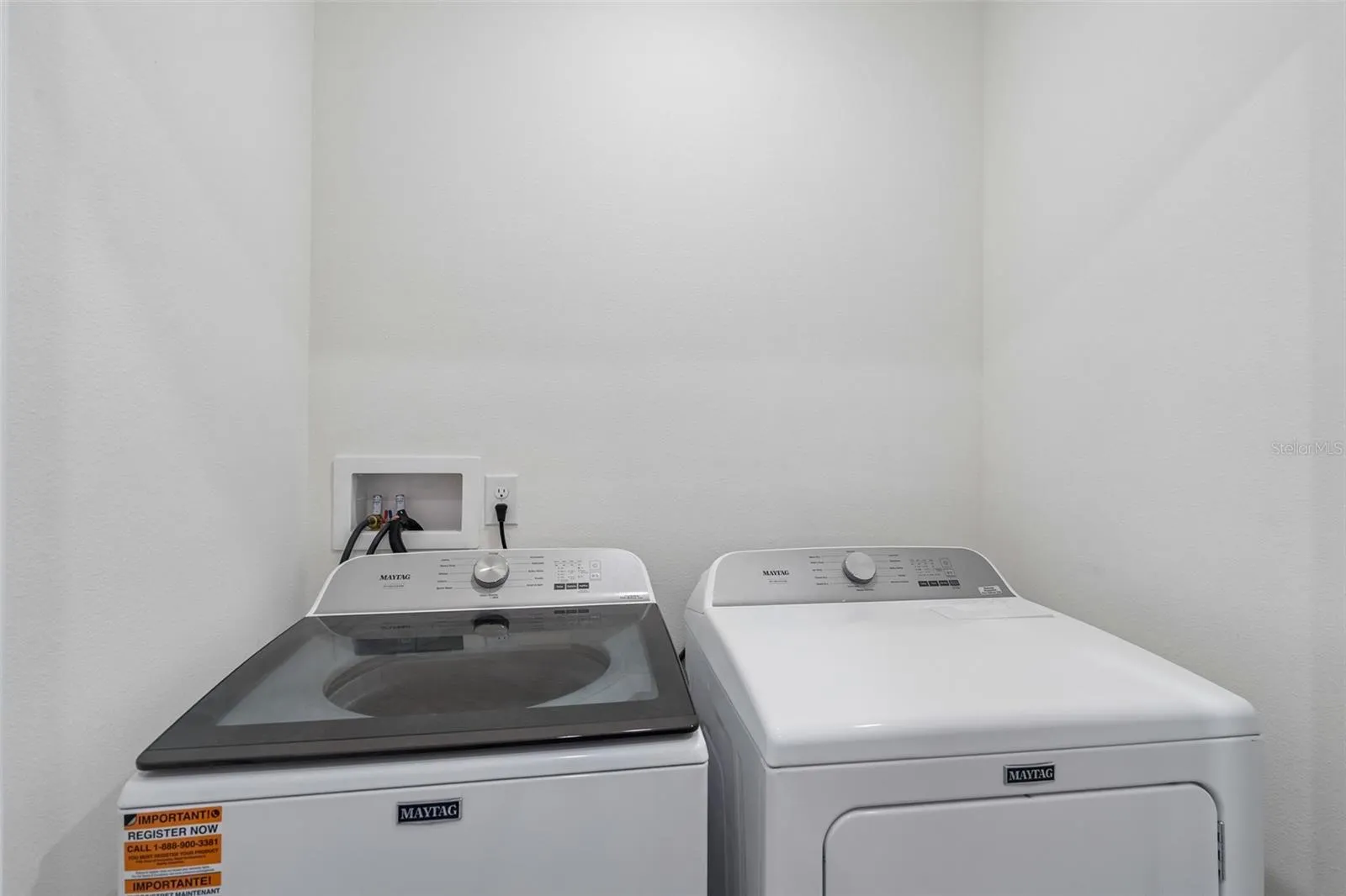 Laundry closet