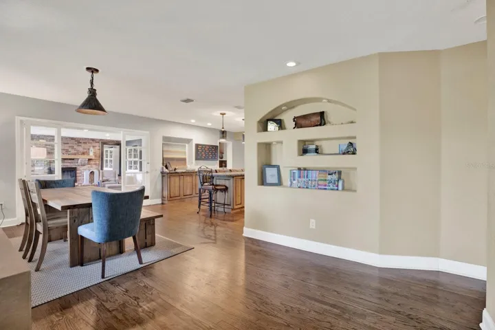 Entryway - bonus room to the left, bedrooms to the right