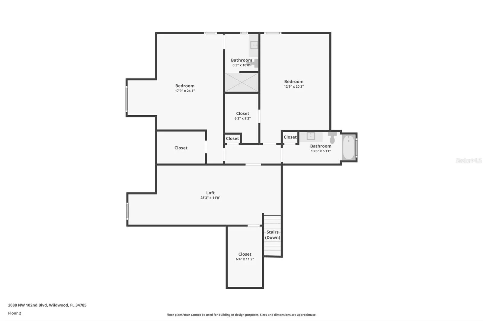 Floor Plan - Second Floor