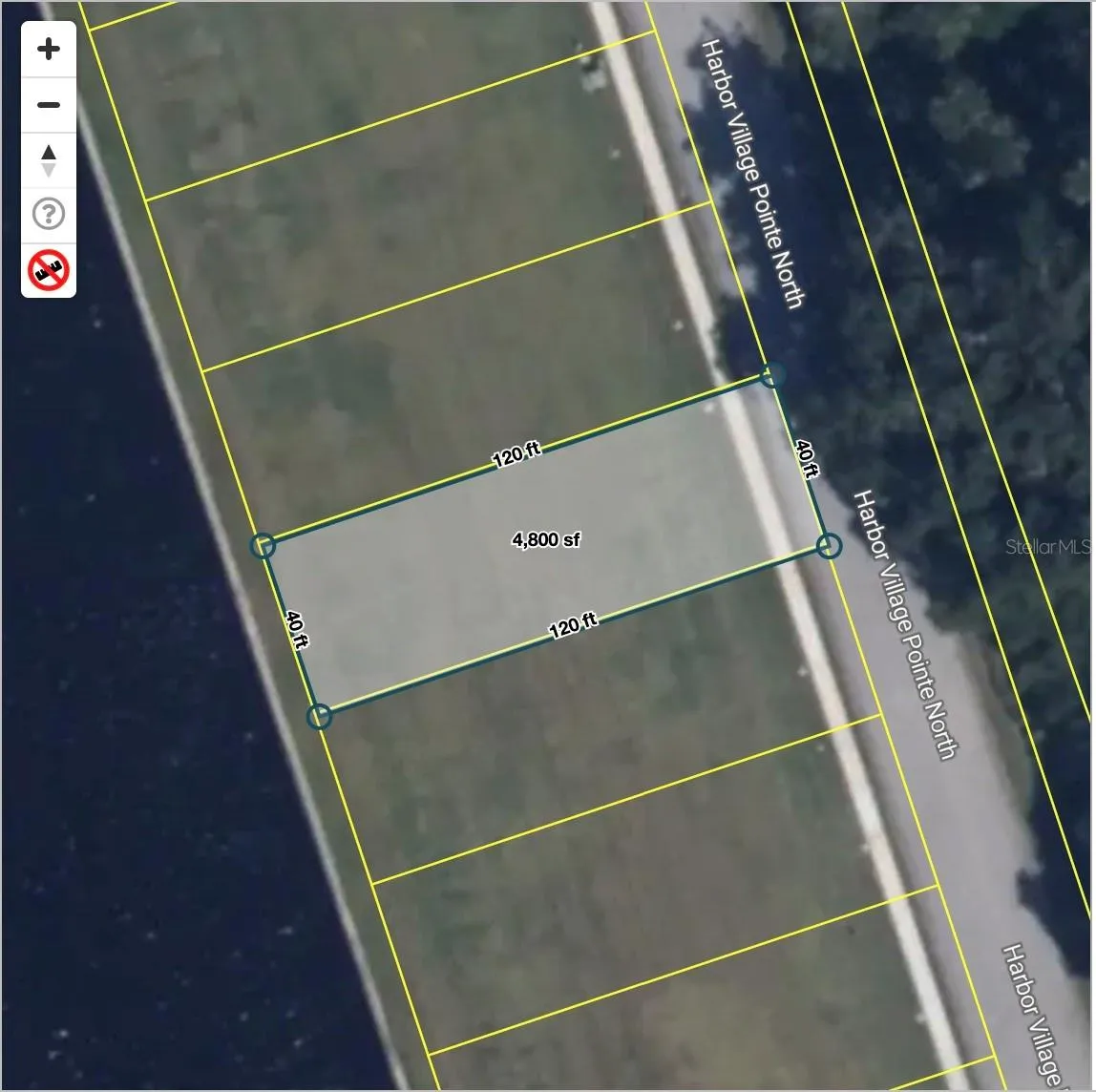 SUBJECT PARCEL – AERIAL PROPERTY VIEW