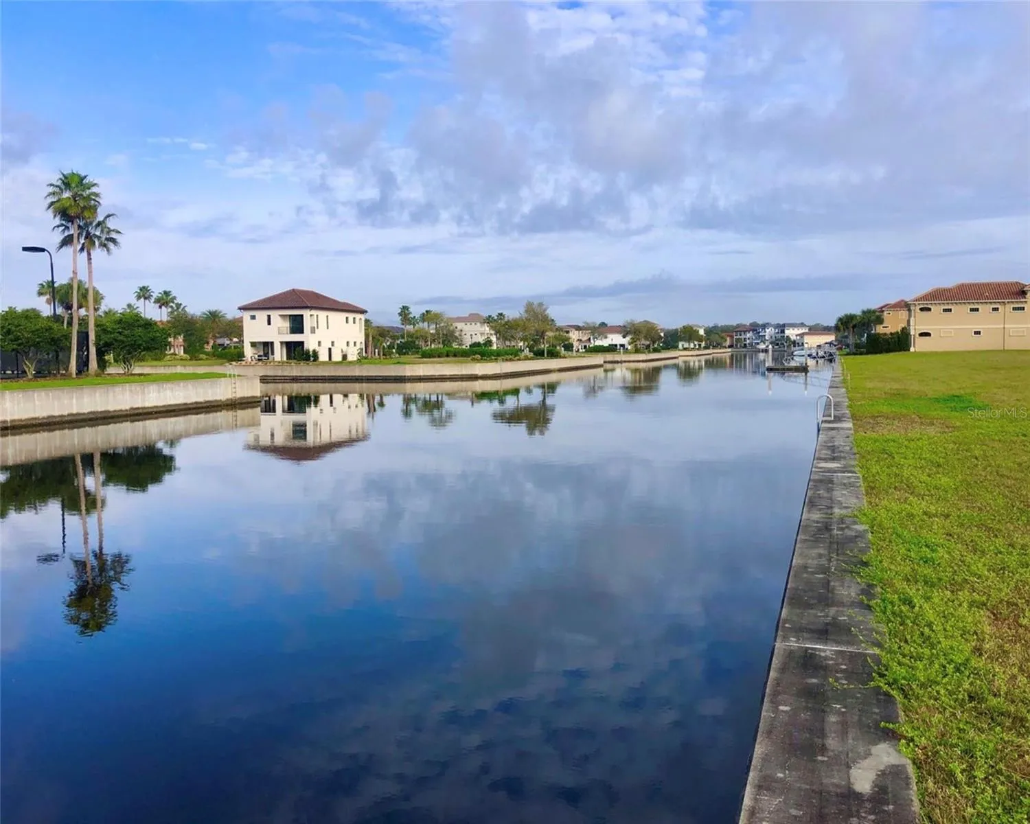 WIDE CANAL VIEW NEAR THE SUBJECT HOMESITE