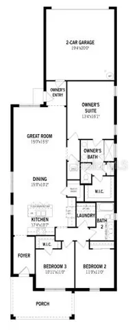 Meridian Parks Alafia Coastal Floorplan
