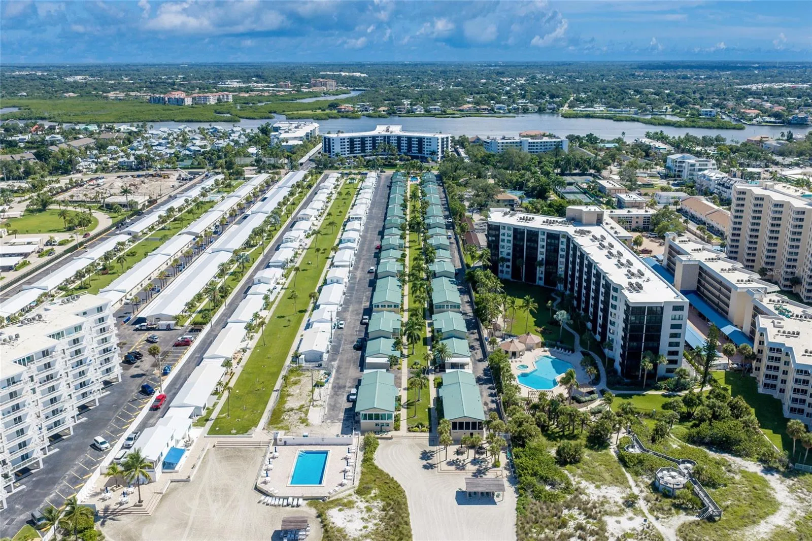 Community pool and beach