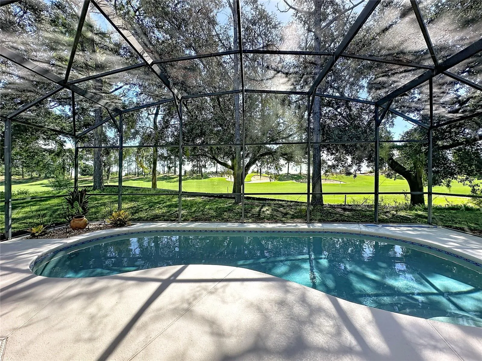 Pool overlooking the Golf Course