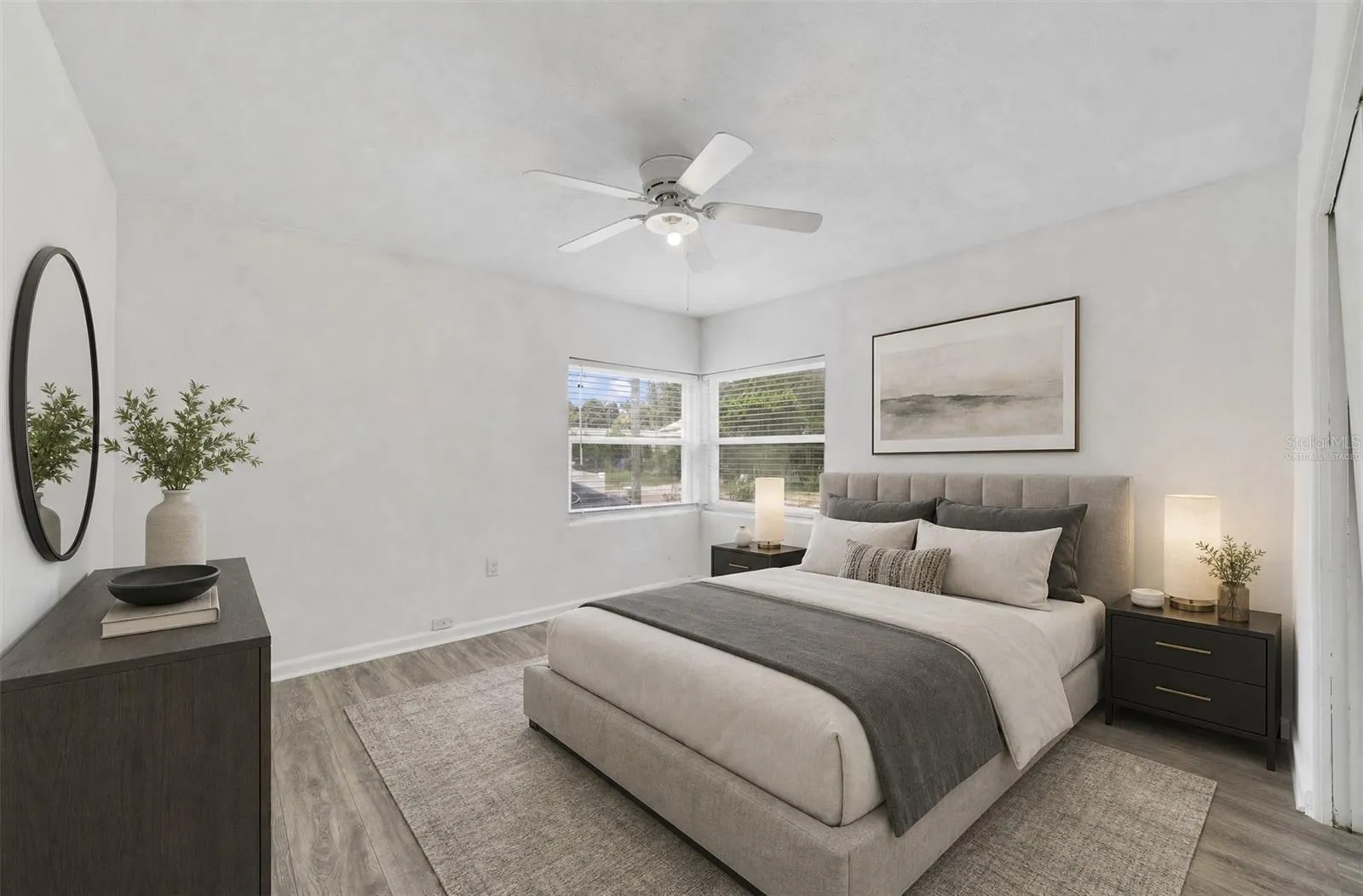 Unit 526 - Second Bedroom. Virtually Staged.