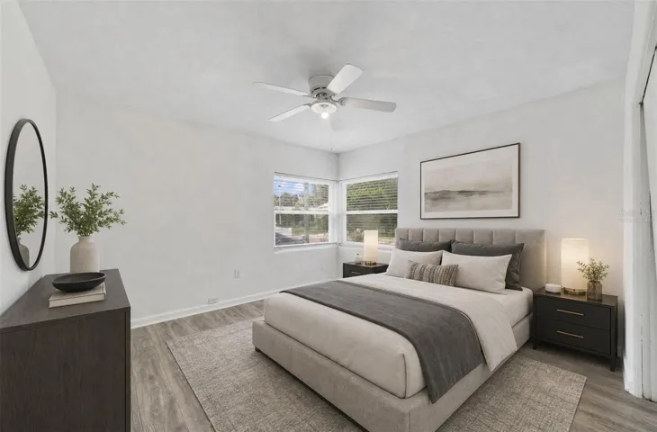 Unit 526 - Second Bedroom. Virtually Staged.