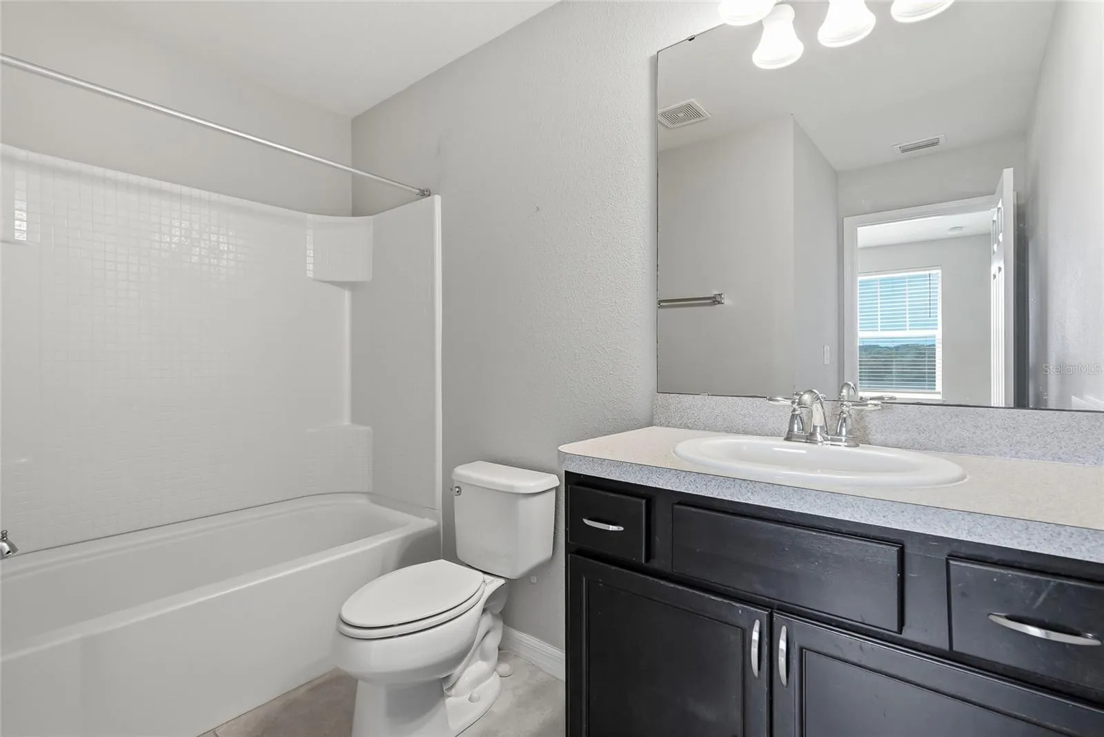 Full Bath with Tub and Storage Closet