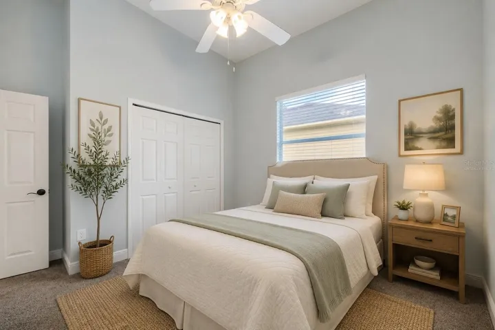 Guest Bedroom.Virtually Staged