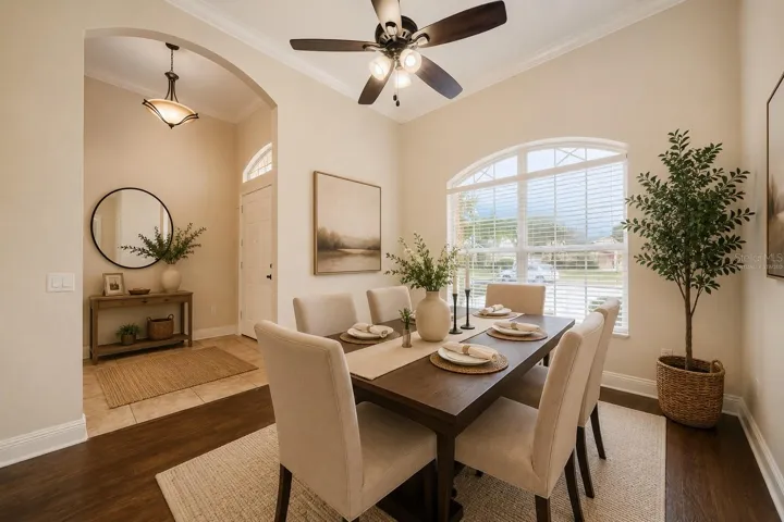 Dining Room.Virtually Staged