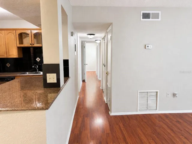 Hallway to Bedrooms/Bathrooms