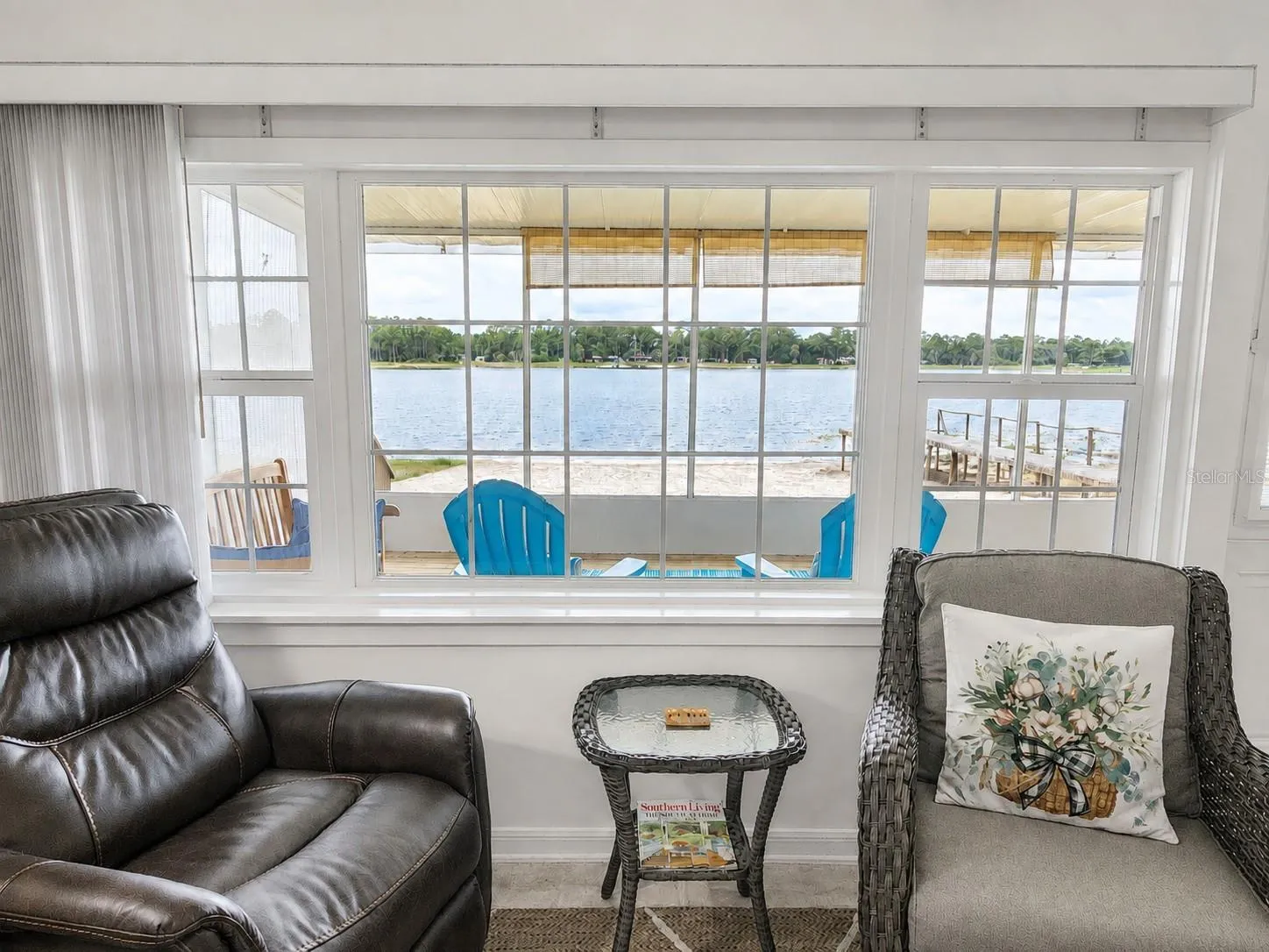 Living Room Lake View