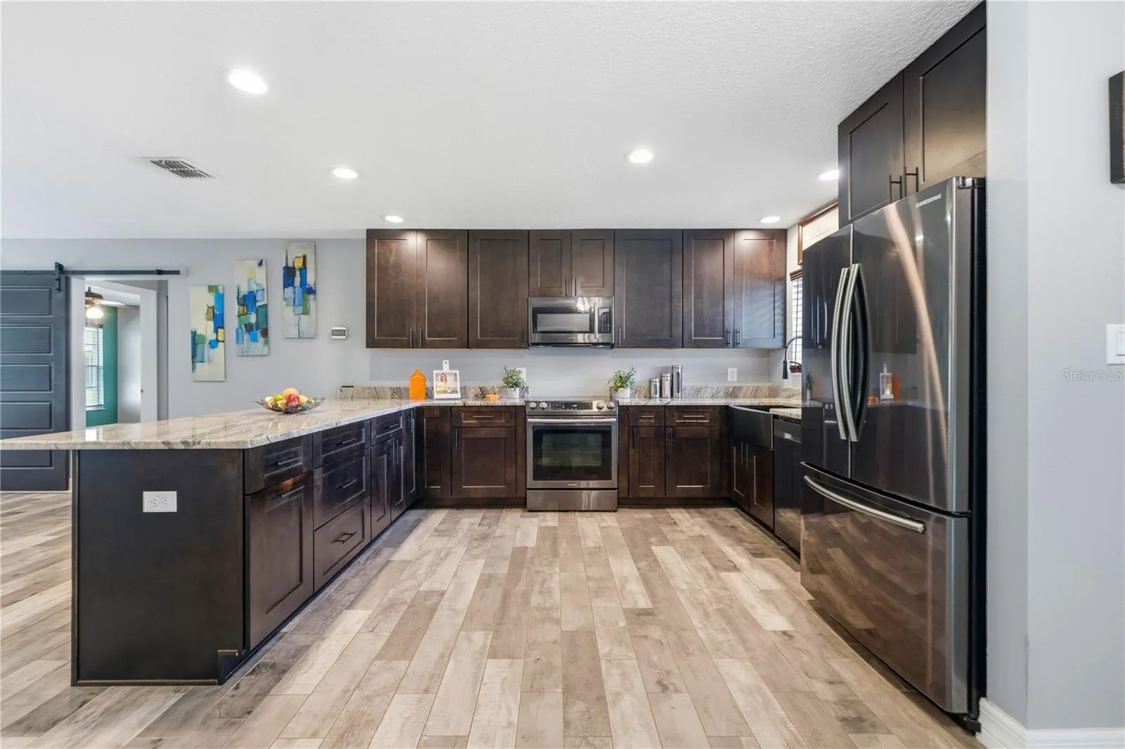 Kitchen with Generous Storage and prep space