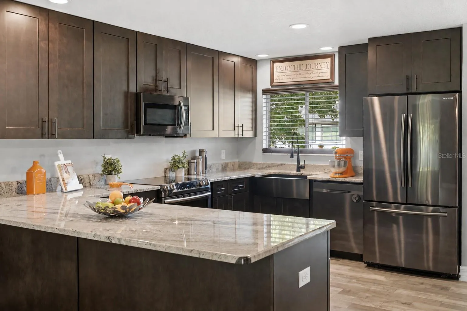 Kitchen with Generous Storage and prep space