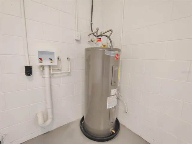 Laundry Hook-Up in Garage