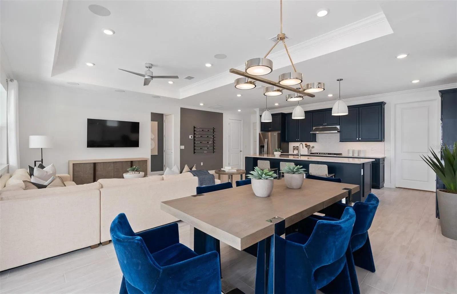 Model Home Design Only. Pictures and furnishings are for illustrative purposes only. Elevations, colors and options may vary. Furniture is for model home staging only.