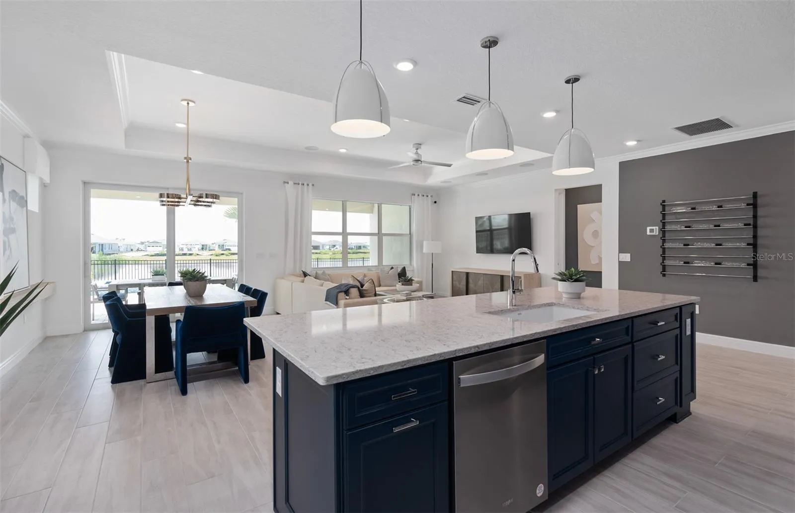 Model Home Design Only. Pictures and furnishings are for illustrative purposes only. Elevations, colors and options may vary. Furniture is for model home staging only.