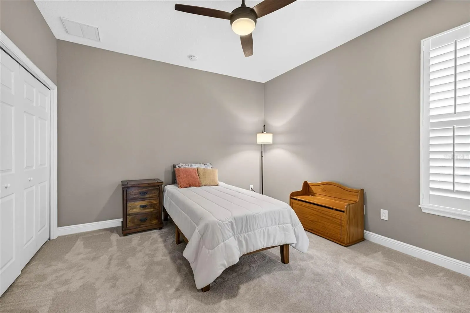 Bedroom 3 at rear of home