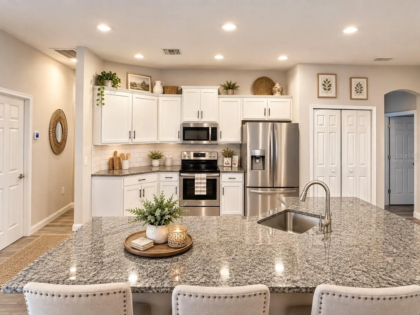 Virtually Staged Kitchen