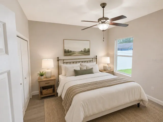 Virtually Staged Bedroom #4