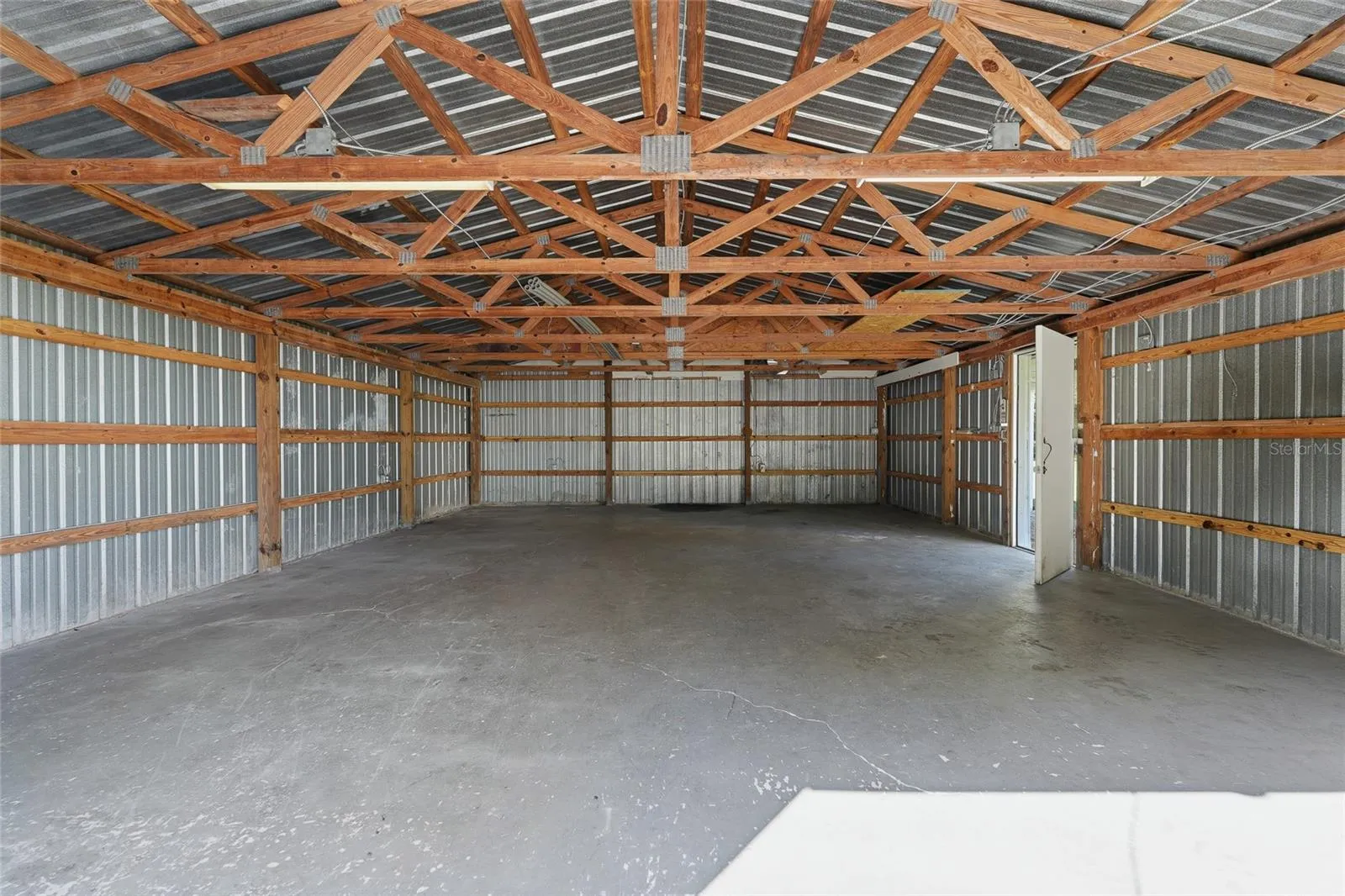Storage Shed inside