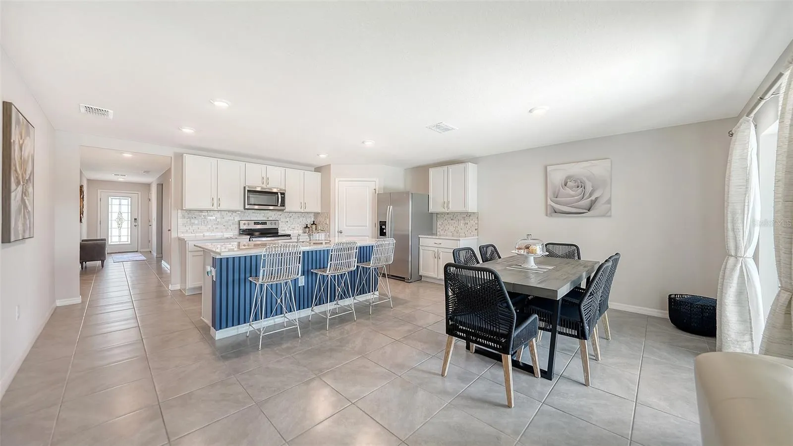 Kitchen and Dining area.