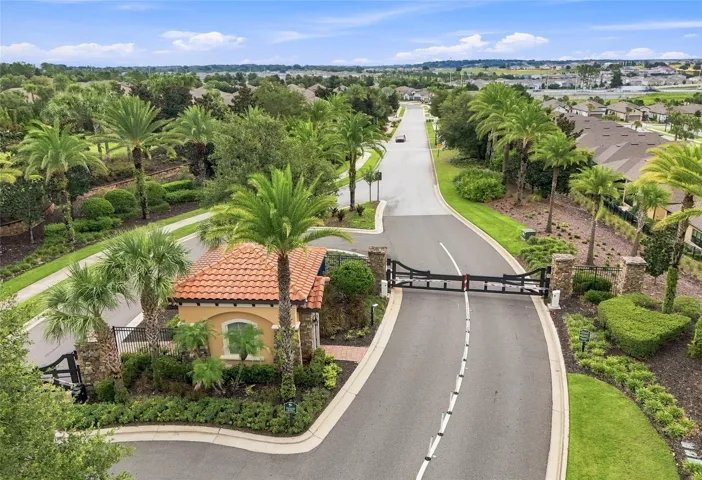 Entrance to Highland Ranch/gated