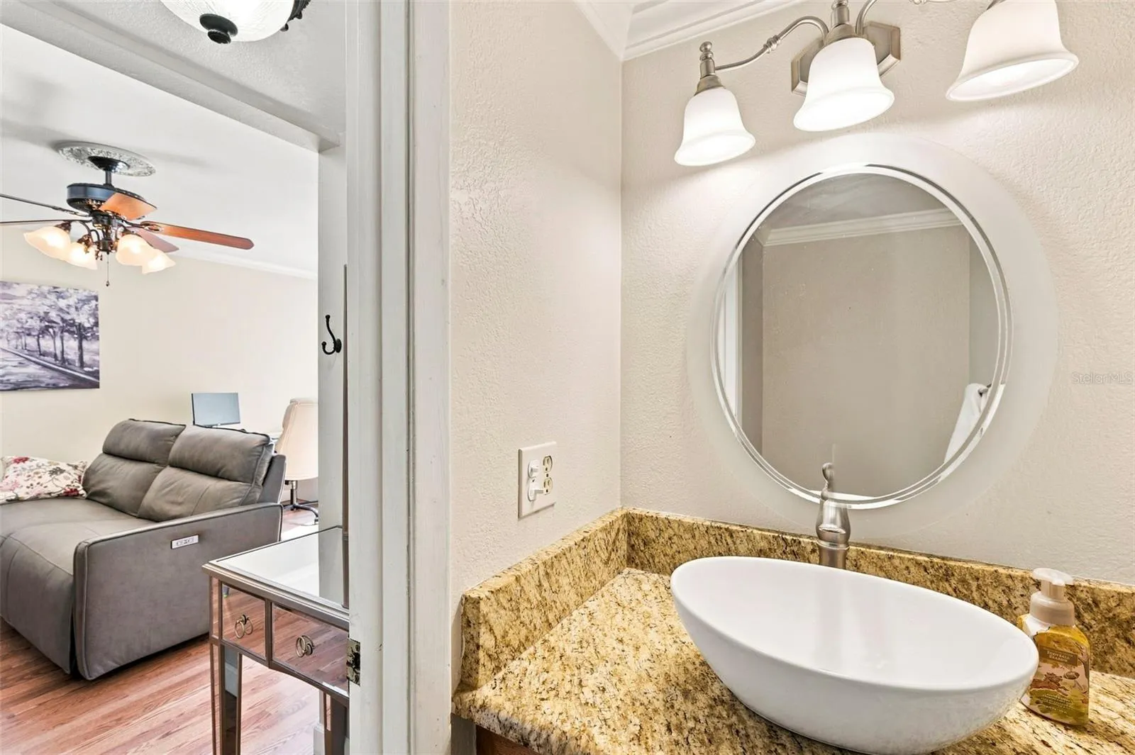 Downstairs Half Bathroom.