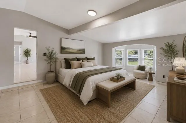 Primary Bedroom Virtually Staged