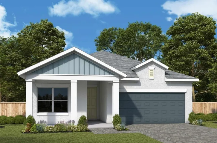 Front Exterior Rendering **Paint Colors May Vary