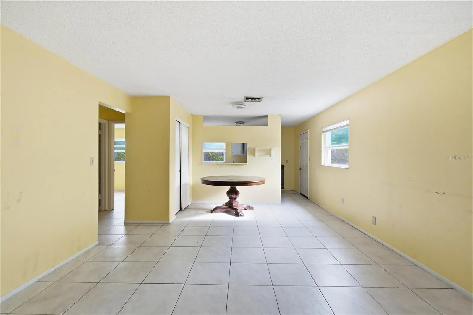 Open floor plan