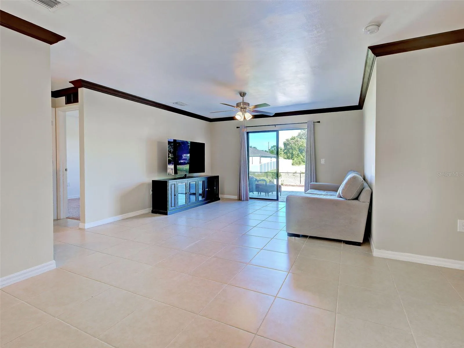 Foyer to Living Room View