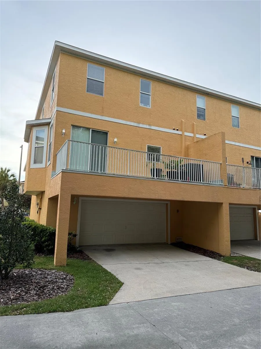 Rear of unit and garage access