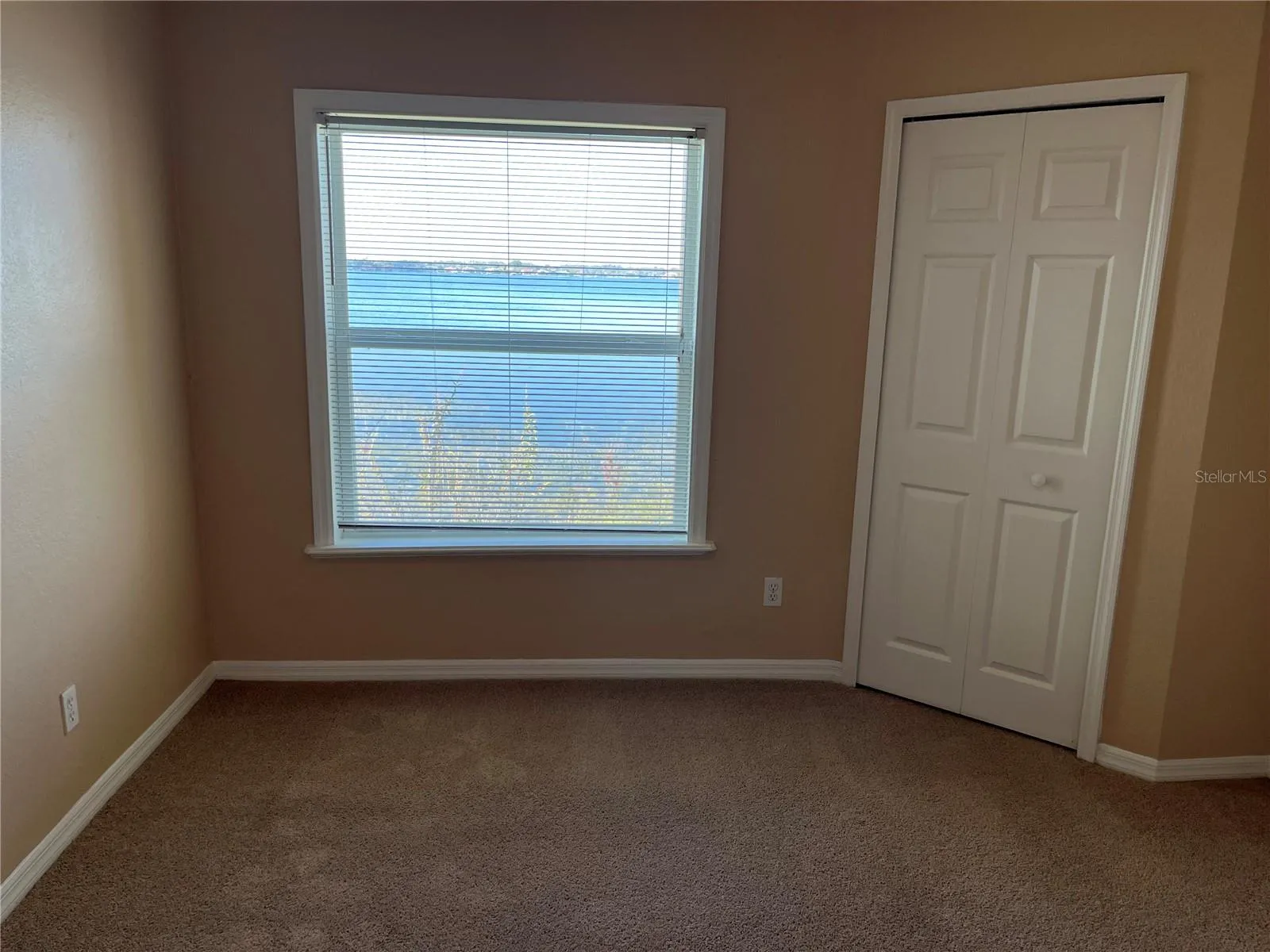 Lake view from the bedroom