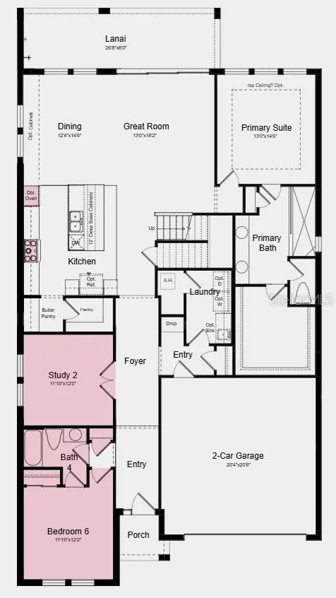 Additional Highlights Include: extended flooring on main level into primary bedroom and closet.