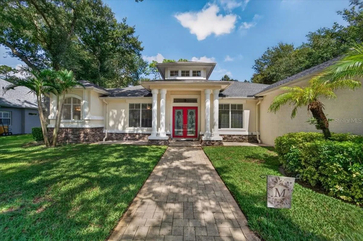 Beautiful Front Yard with New Sod