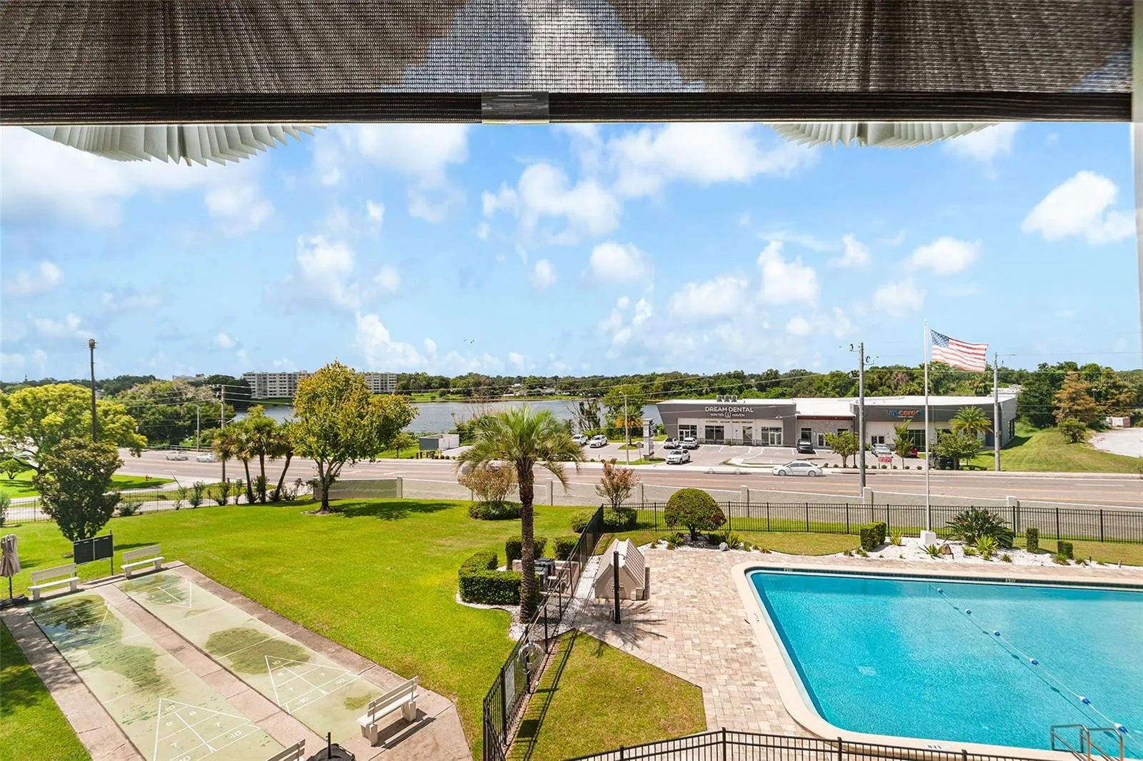 POOL &amp; LAKE VIEW FROM THE ALL NEW WINDOWS