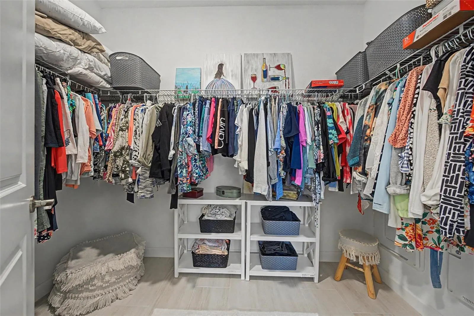 Huge Primary closet