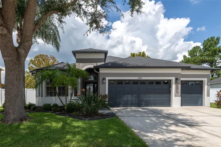 Four Bedroom, 3 Bath home with No Rear Neighbors with a pond and conservation veiw.