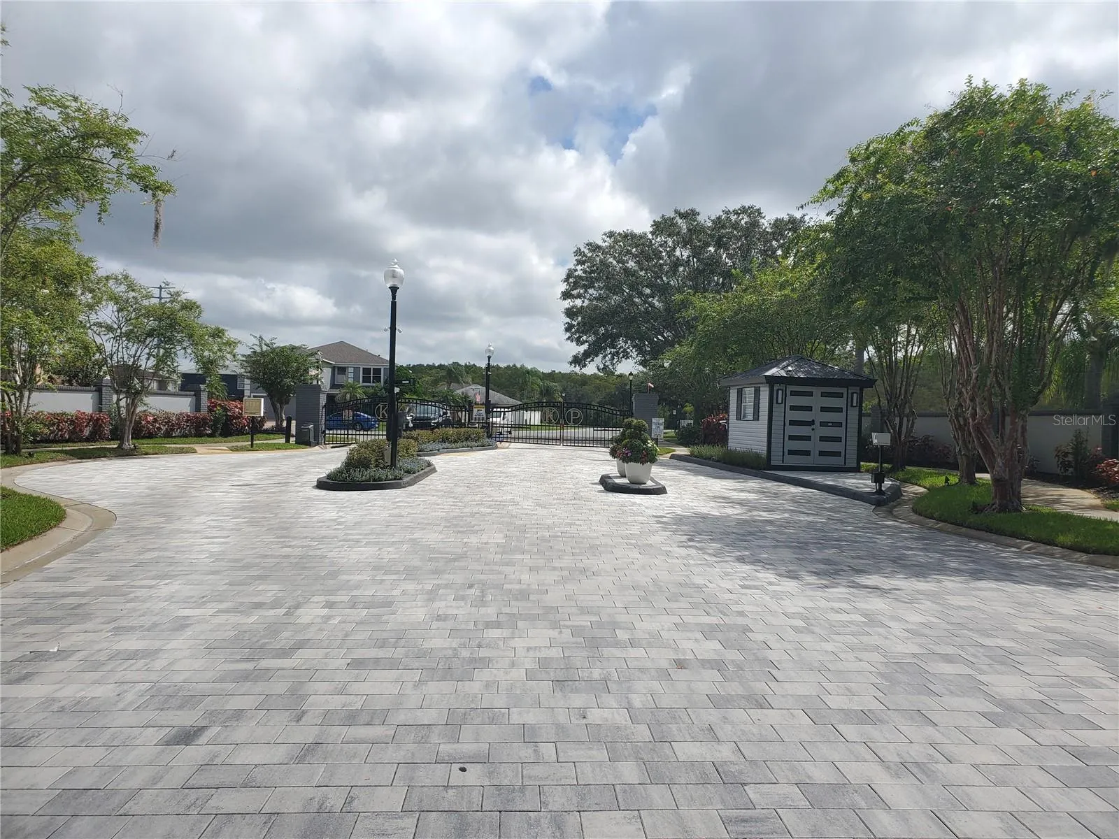 Gated entry at Kempton Park
