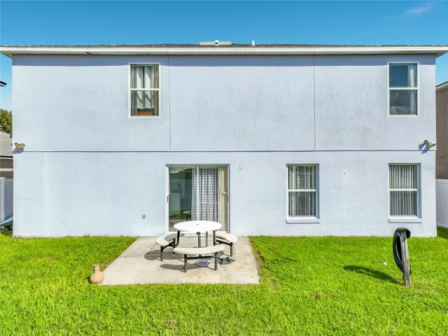 Back of the home