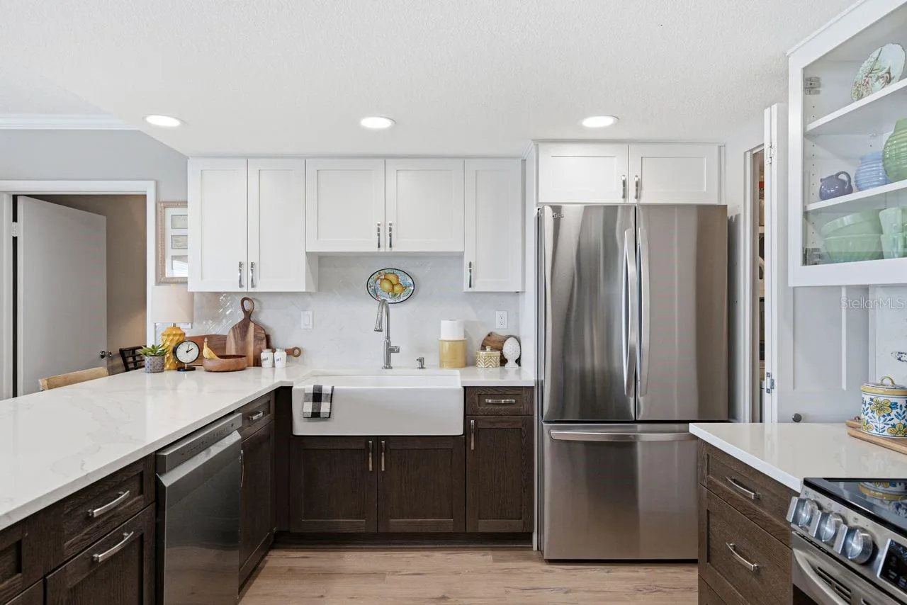 Huge open kitchen