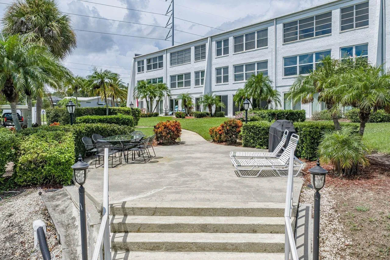 Your condo is a short few steps to a community sitting, BBQ and fishing dock