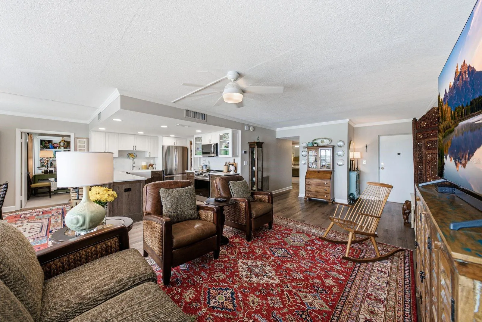 The main living area