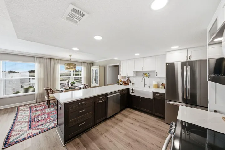 Kitchen and dining room