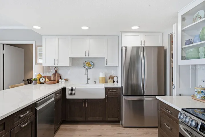 Huge open kitchen