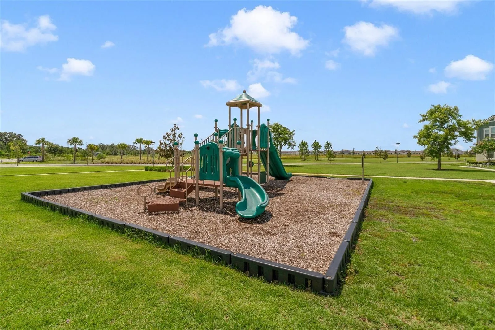 Playground near the conservation area